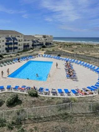 Cosy T2 Front De Mer Piscine Parking Terrasse Lacanau Zewnętrze zdjęcie